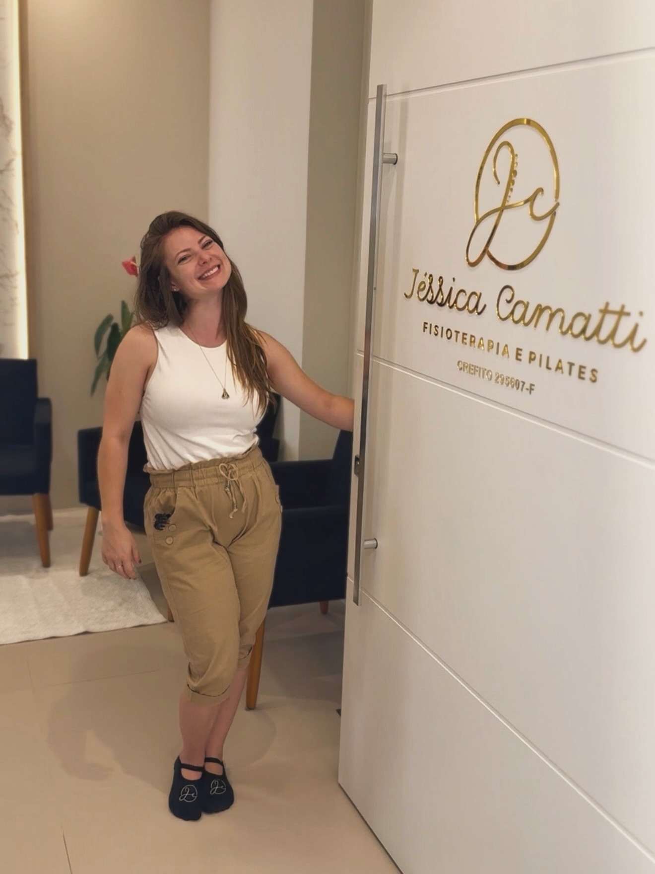 Espaço da clínica Jéssica Camatti Fisioterapia e Pilates
